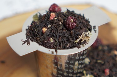 herbata czarna lawendowe maliny
