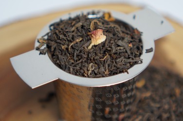 herbata czerwona pu erh truskawka